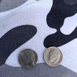 1967 Dimes W Errors 