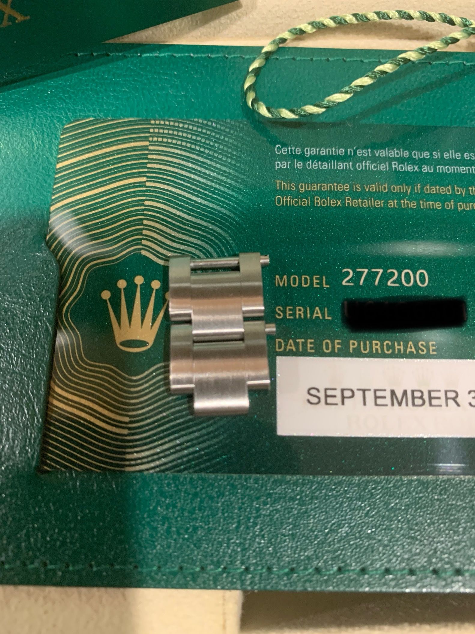 Rolex Oyster Perpetual 277200 / 31mm