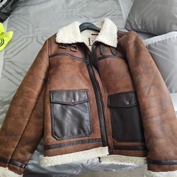 Levi Men's Leather Jacket 