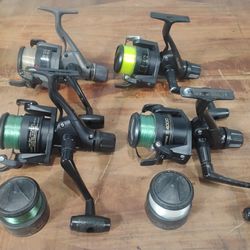 4 Shimano 4000 Size Quickfire Fishing Reel Reels