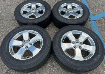 18” JEEP GRAND CHEROKEE COMMANDER DODGE DURANGO WE FINANCE WRANGLER RIMS WHEELS TIRES SET