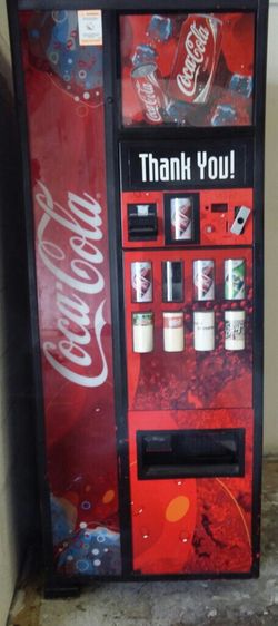 Soda machines starting @ 600.00