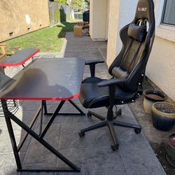Gaming Desk And Chair