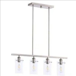 Hampton Bay Regan Industrial Linear Pendant Light