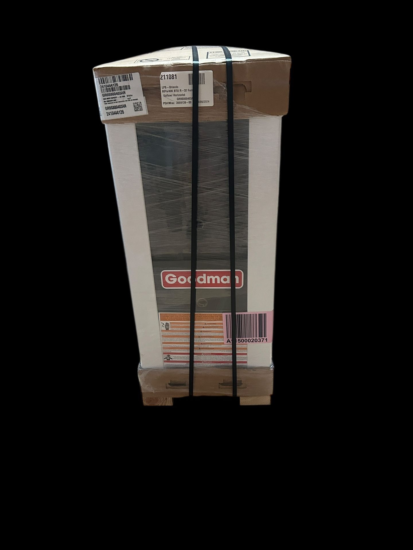 Goodman 80% 40,000 BTU R-32 Furnace GR9S800403AN Upflow /Horizontal New