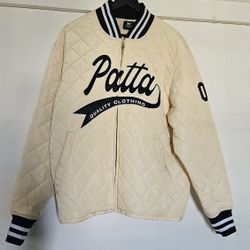Patta Sport Quilted Jacket Sz L EUC