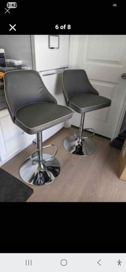 Set Grey high chairs