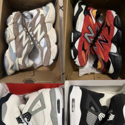 Jordan 4 White Thunders 