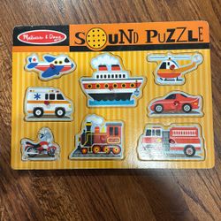 Melissa And Doug Sound Puzzles