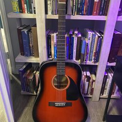 Fender acoustic guitar