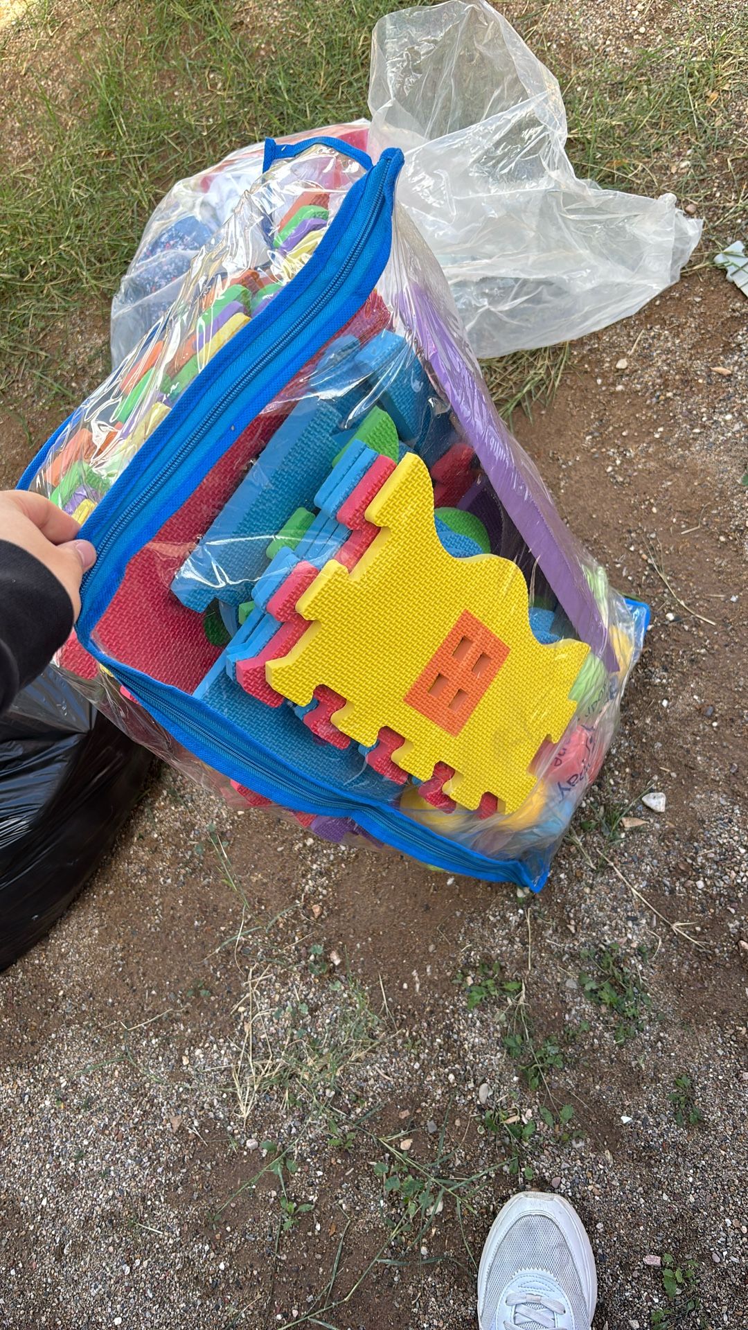 Baby Clothes And Floor Toy 