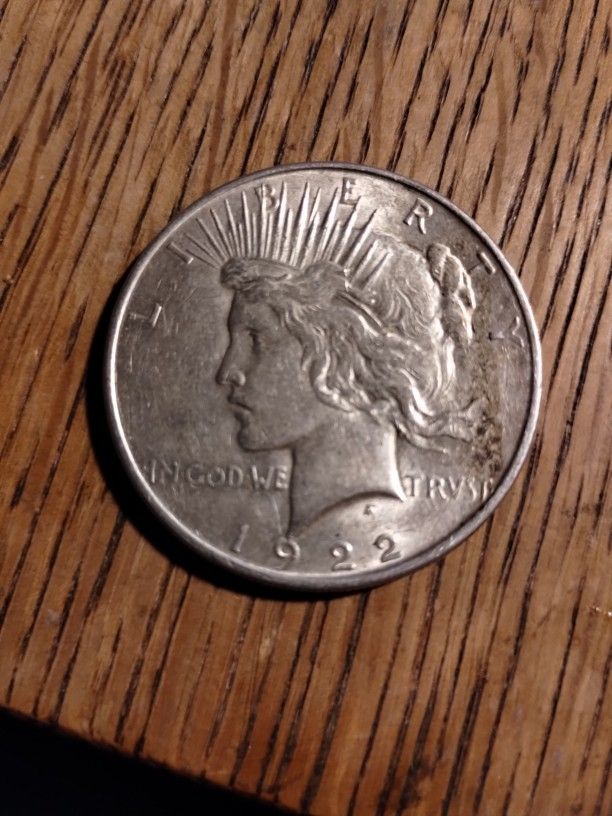 1922 Silver Peace Dollar