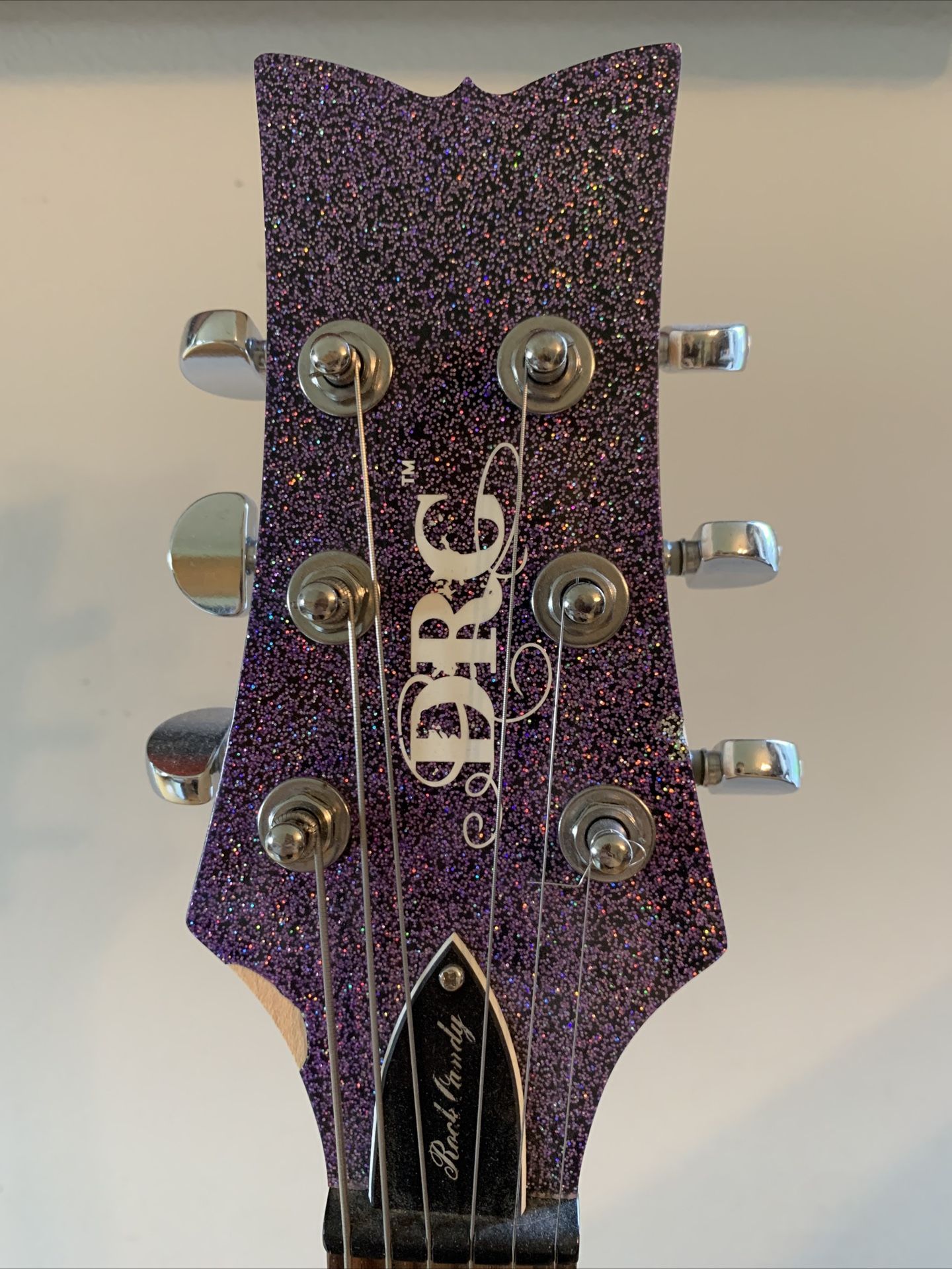 Daisy Rock Guitar Rock Candy Guitar Purple Sparkle for Sale in