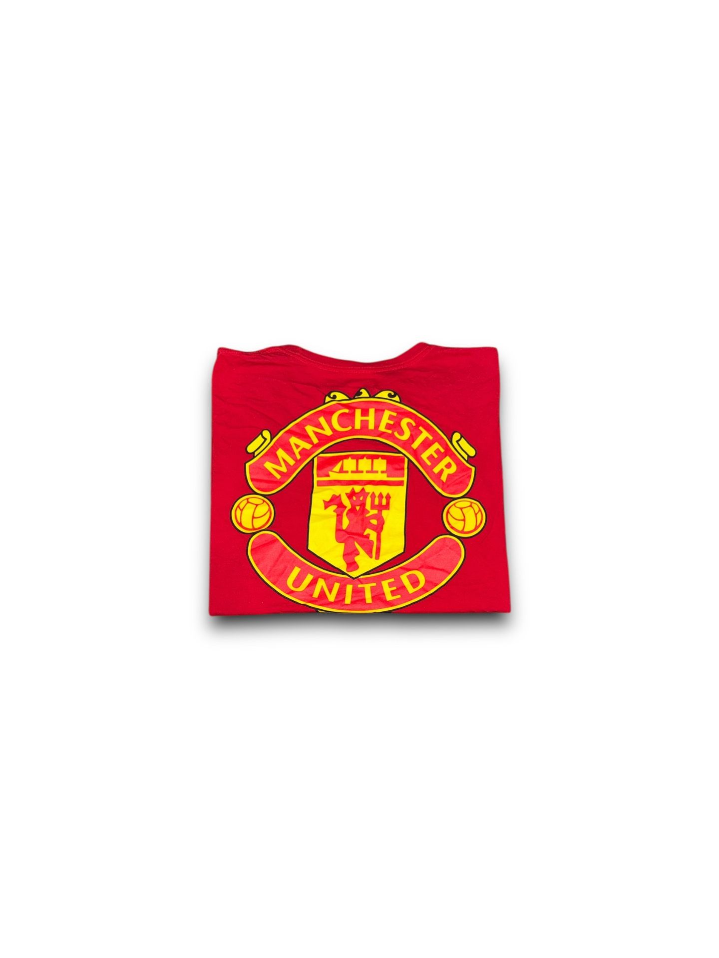 Manchester United adidas go to tee shirt red men’s large