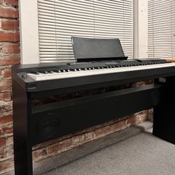 Casio CGP700BK 88 Key Digital Grand Piano With Color Touch Screen Display