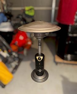 Mosaic Tabletop Patio Heater 10,000 BTU Portable Propane Outdoor SRPT03 Black