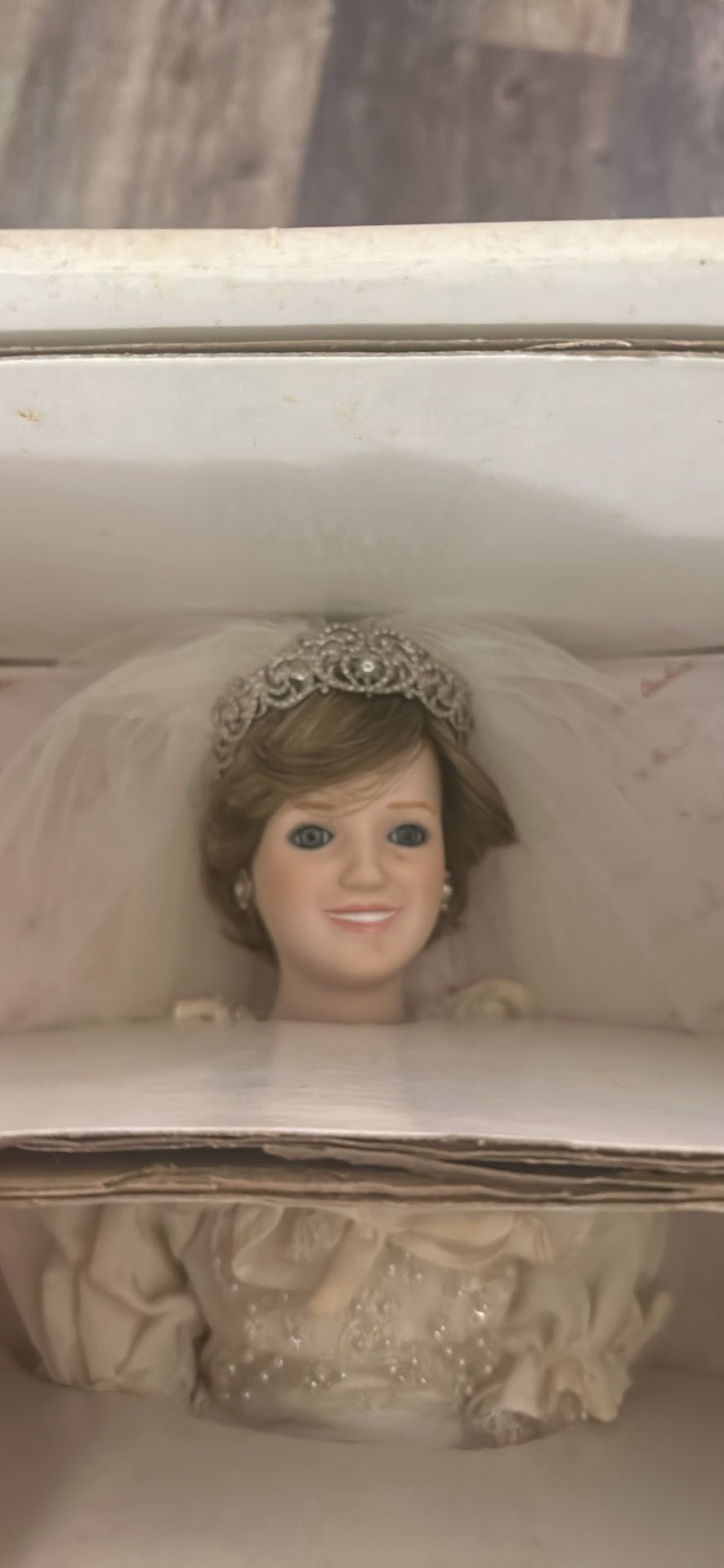 THE PRINCESS DIANA BRIDE DOLL DANBURY MINT