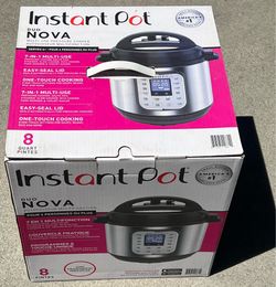 Instant Pot Duo Nova 8 Quart Multi-Use Pressure Cooker