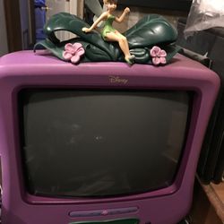 TinkerBell TV With Built In Dvd Player / CD Player 