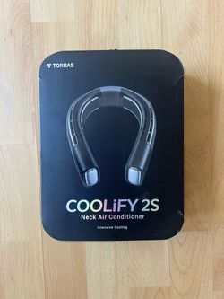 TORRAS Coolify 2S Neck Fan Cooling Plates & Heating, neck air conditioner, neck fan, portable fan, outdoor fan