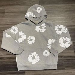 Grey Denim Tears Hoodie