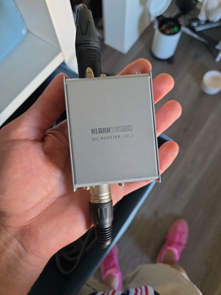 Klarkteknik Mic Booster CM-2
