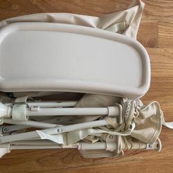 Portable Baby Seat Travel| Compact Fold with Straps for Indoor/Outdoor Use