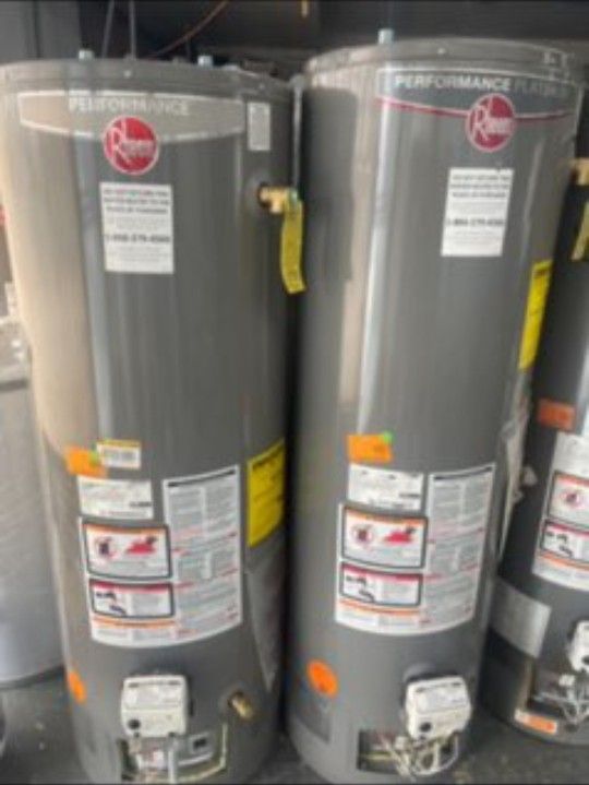 New Water Heater Rheem