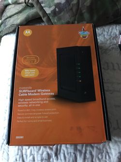 Motorola WiFi modem SBG901
