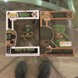 Funko Pop I Am Groot Exclusive Set