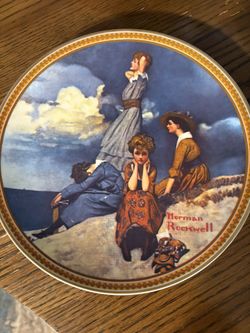 Norman Rockwell 22k Gold Plate Collection