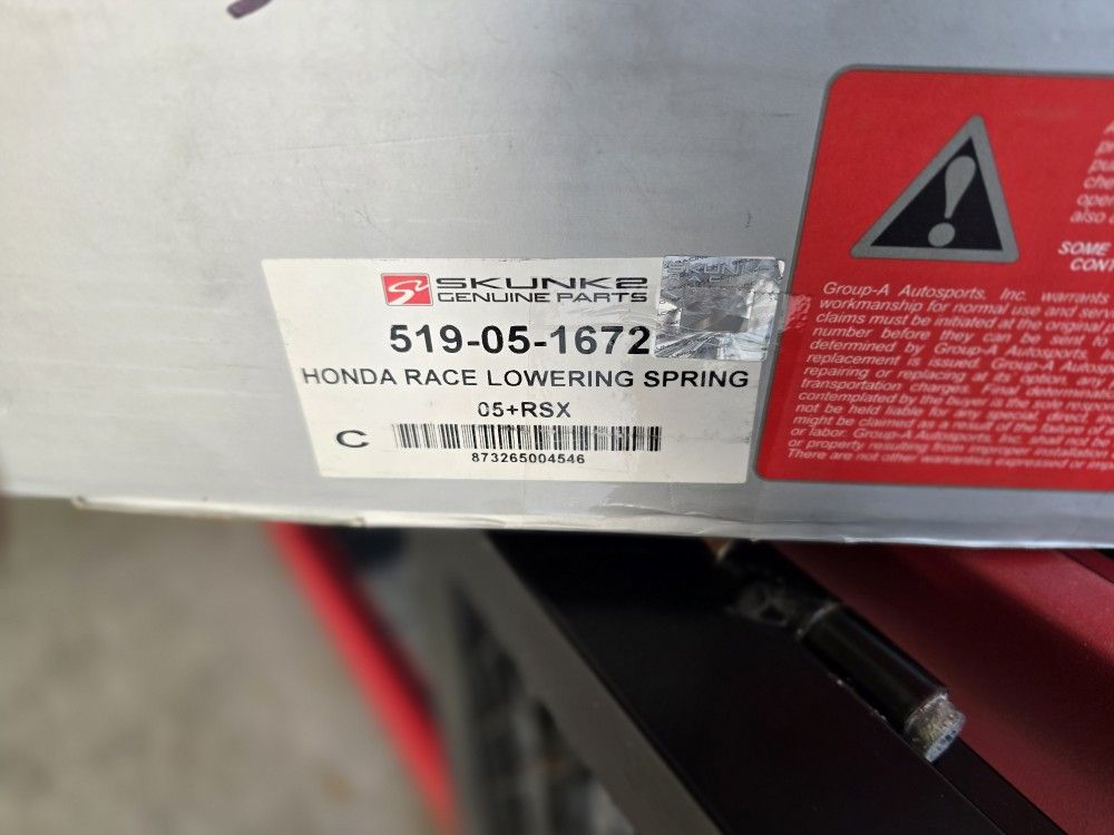 Acura Rsx Lowering Springs