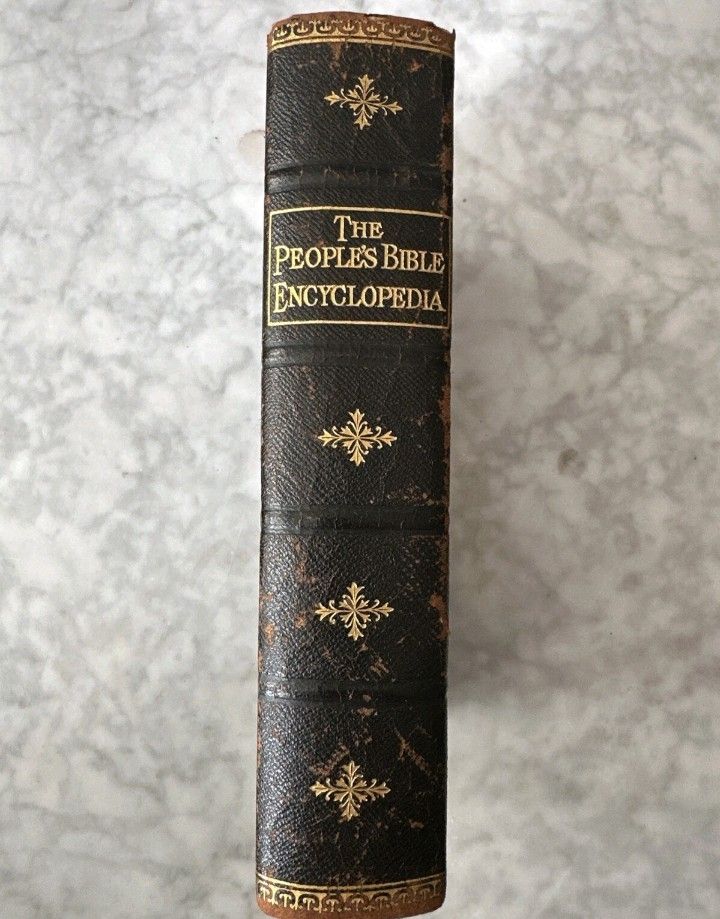 1924 “The People's Bible Encyclopedia” edited by Charles Randall Barnes 1924 HB