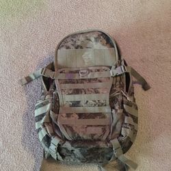 Camo backpack 