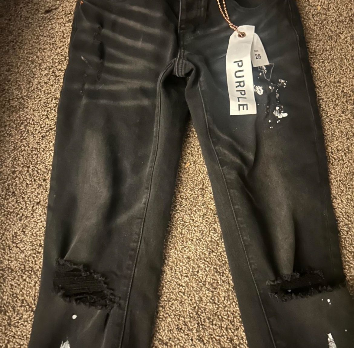 Purple Jeans Size 30