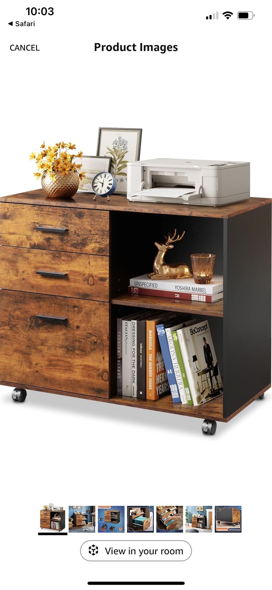 Brand New File Cabinet With 3 Drawers