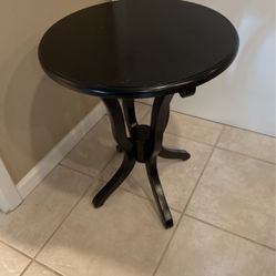 Black End Table. Useful