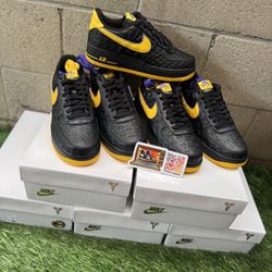 Nike Air Force 1 Kobe Numbered Size 5.5M/7W 
