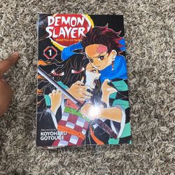 Demon slayer Manga Volumes 1-5