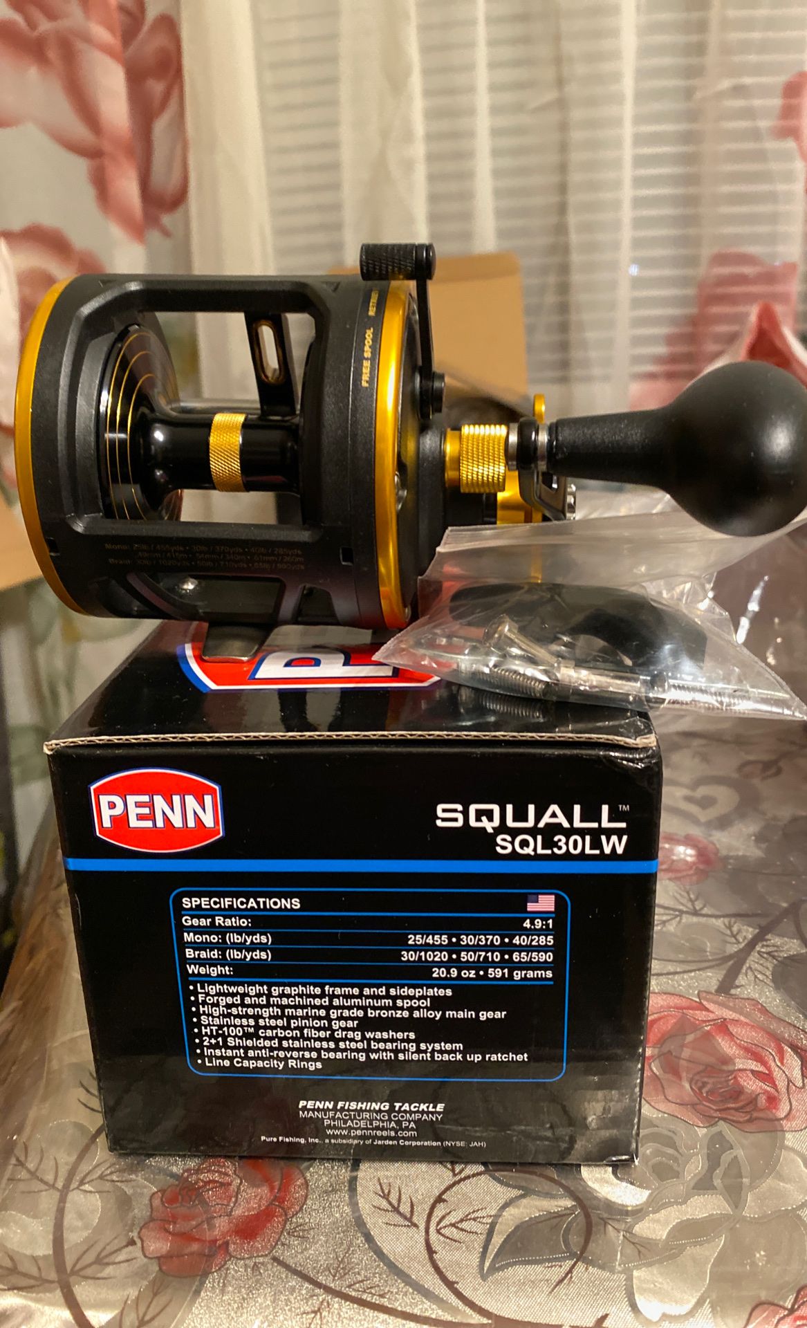 PENN Squall Bait Reel