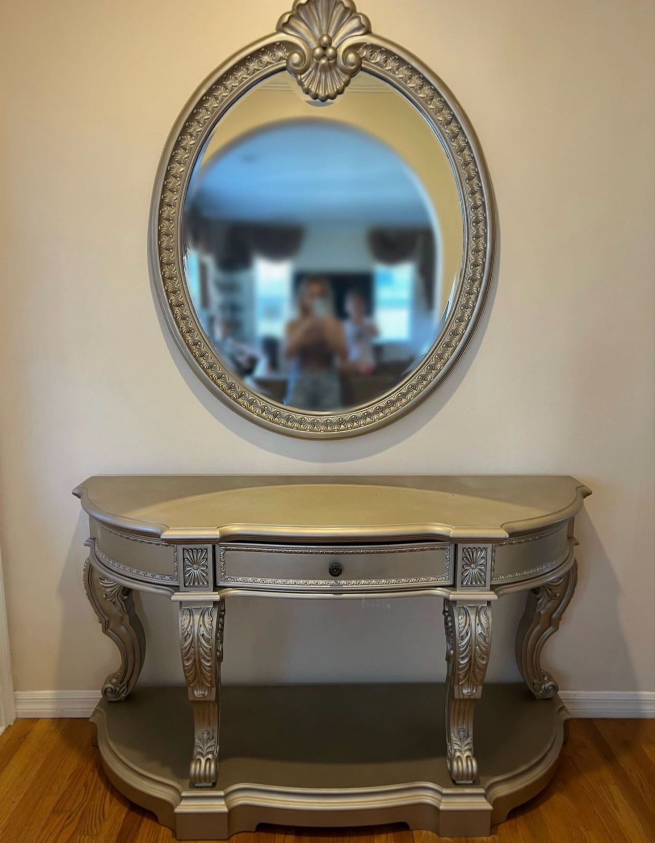 Console Table With Mirror