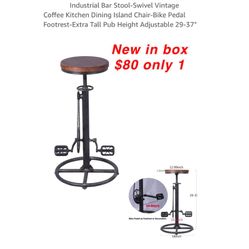 New bar stool heavy duty only 1 $80 pick up East Palmdale cash only 