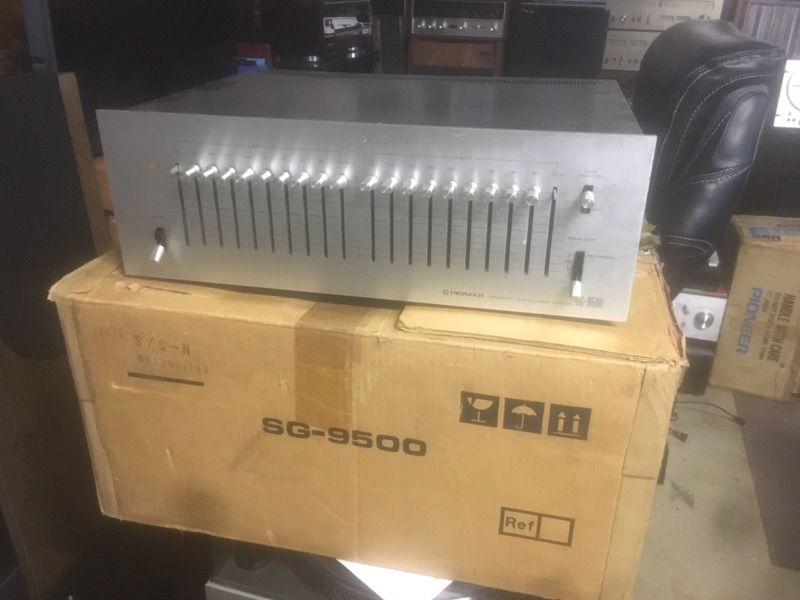 Vintage Pioneer SG-9500 EQ with original box