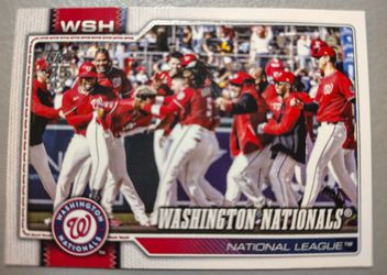 Washington Nationals Baseball Cards topps 75