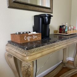 Mirror and console table Marble 