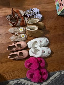 Toddler Girl Shoes Bundle – 7 Pairs