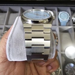 Tissot PRX Powermatic 80 Blue Dial Automatic Chronograph Men’s Watch