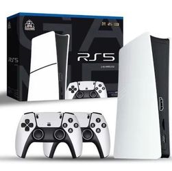RS5 Game Console with 2 Wireless Controllers