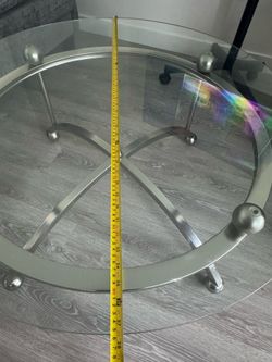 Round Glass Coffee Table