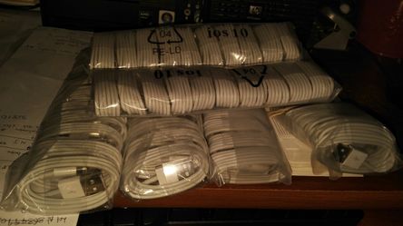 1M Lightning Cables for IPhone X, 7 &8